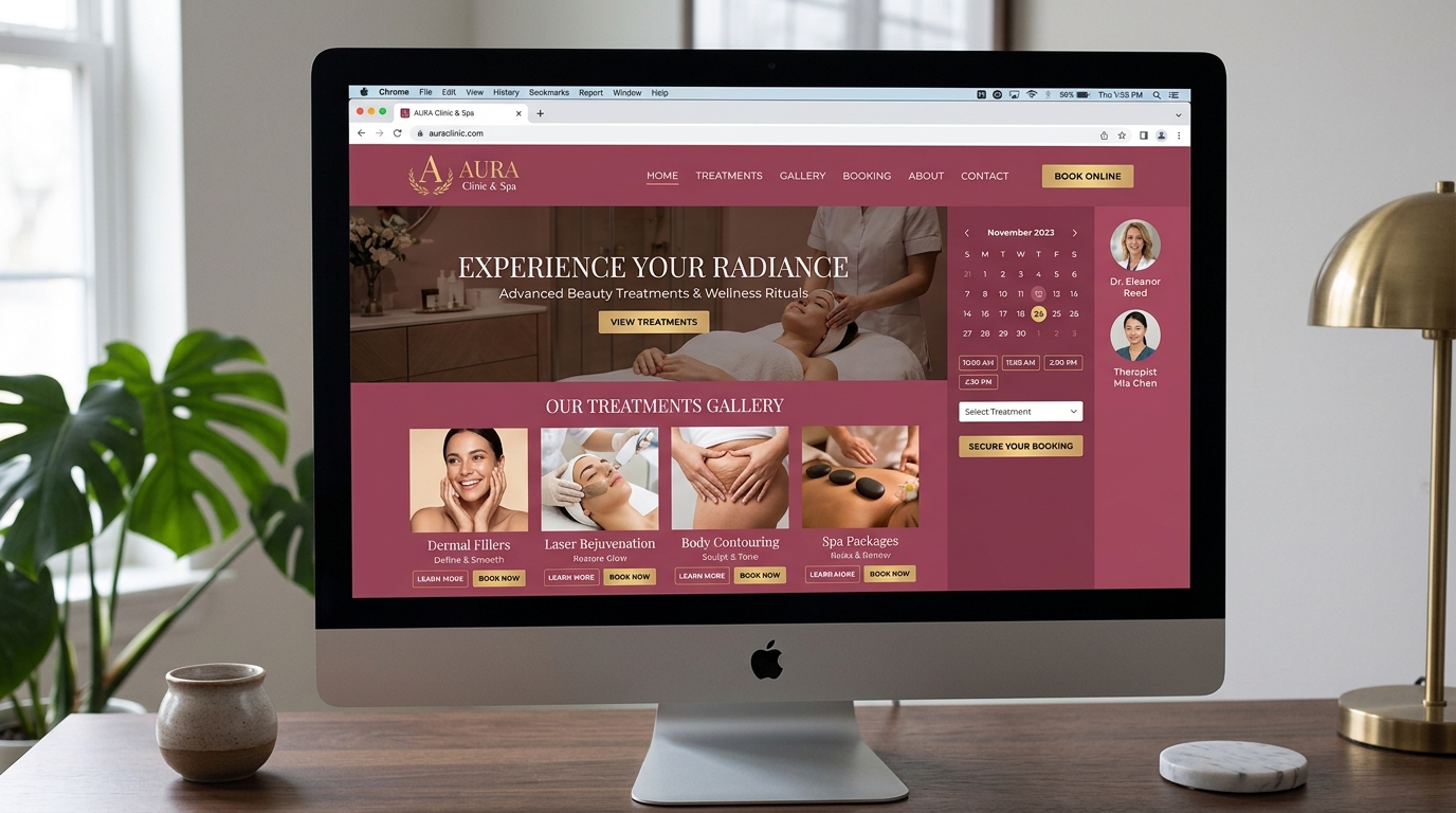 Clínica Estética Web y SEO