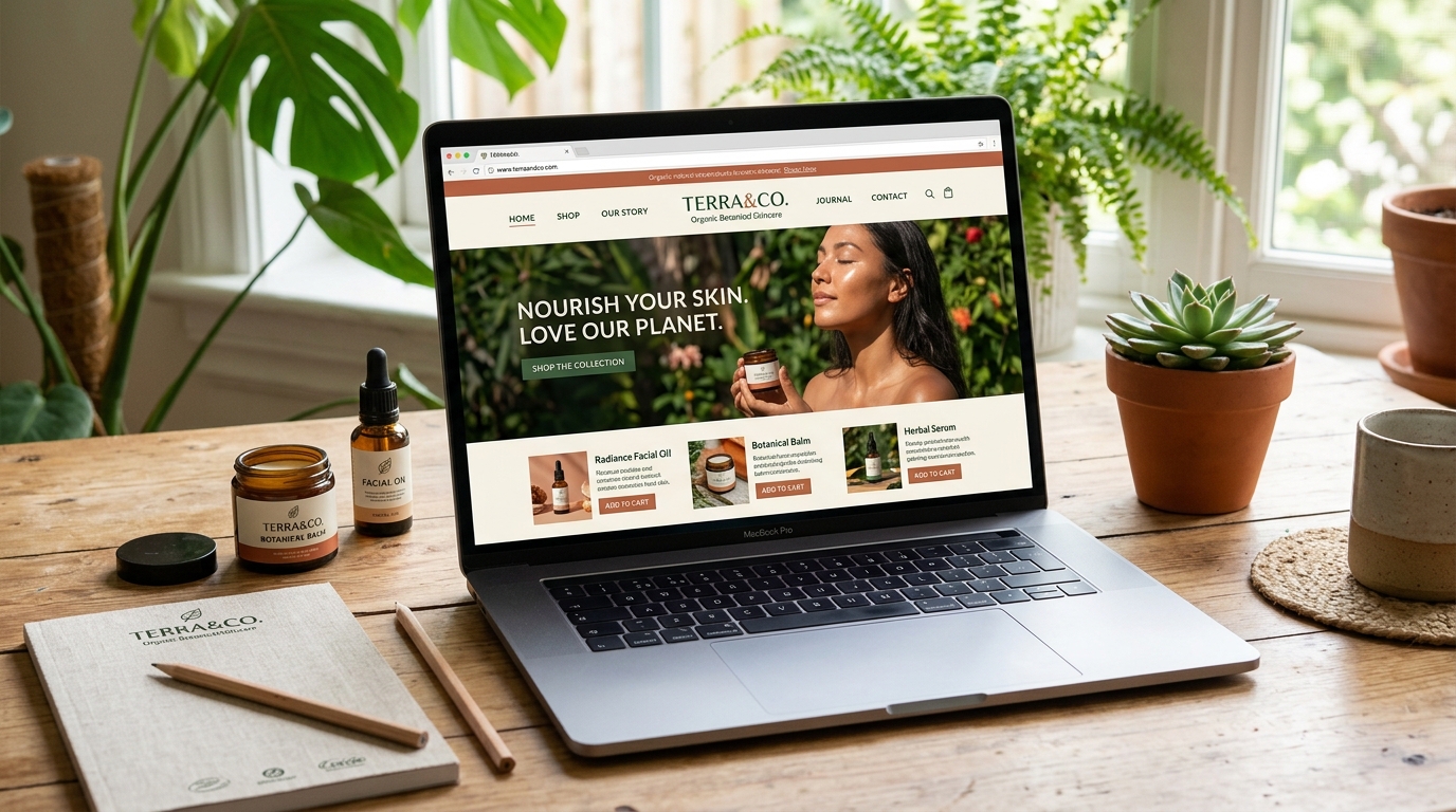 Marca y Web Productos Orgánicos
